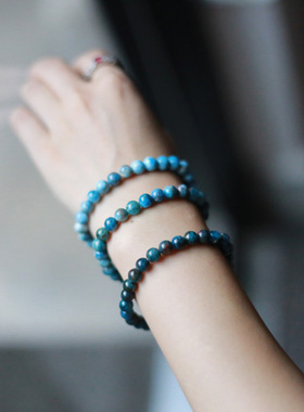 入锦男女款磷灰石弹力绳原设计