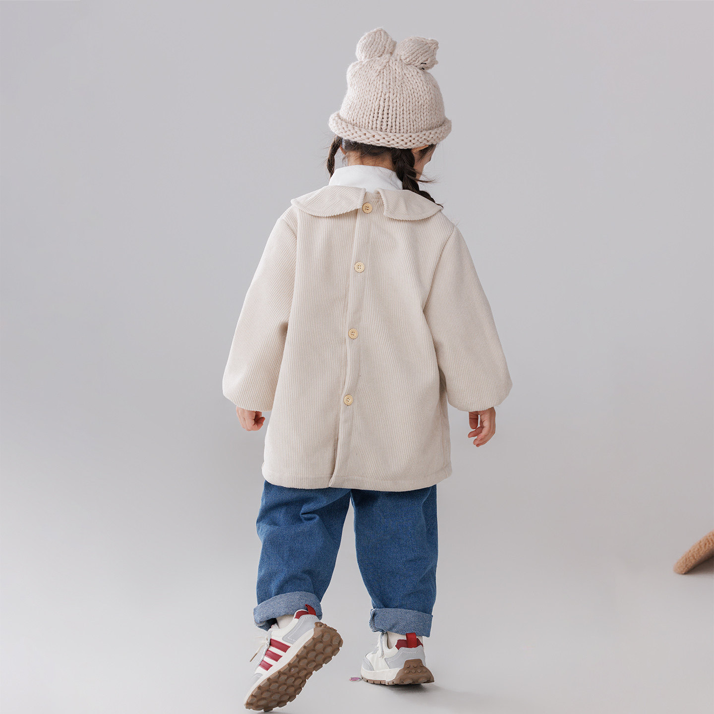 宝宝灯芯绒反穿衣秋冬加厚防脏棉服罩衣婴幼儿吃饭围兜护衣幼儿园,淘宝优惠券,粉丝福利购,淘宝优惠卷