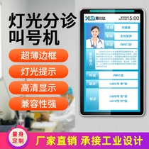 Hospital called Number System Display hare Outpatient Examination room Number of room Number of room screen queuing called Number Screen doorway screen