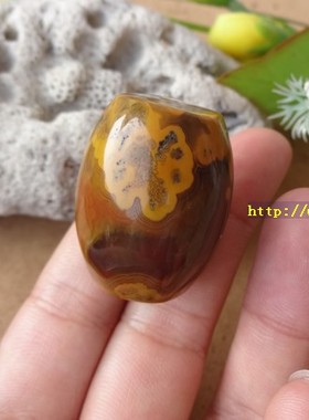 原矿天然战国红玛瑙散珠单珠配件