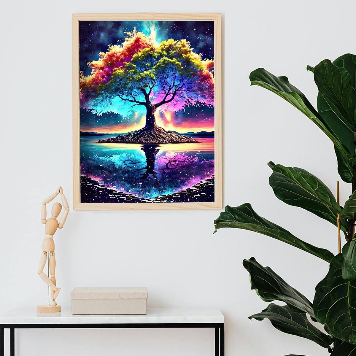 5D生命之树钻石画景色自然成人diy手工砖石马赛克十字绣2026新款,淘宝优惠券,粉丝福利购,淘宝优惠卷