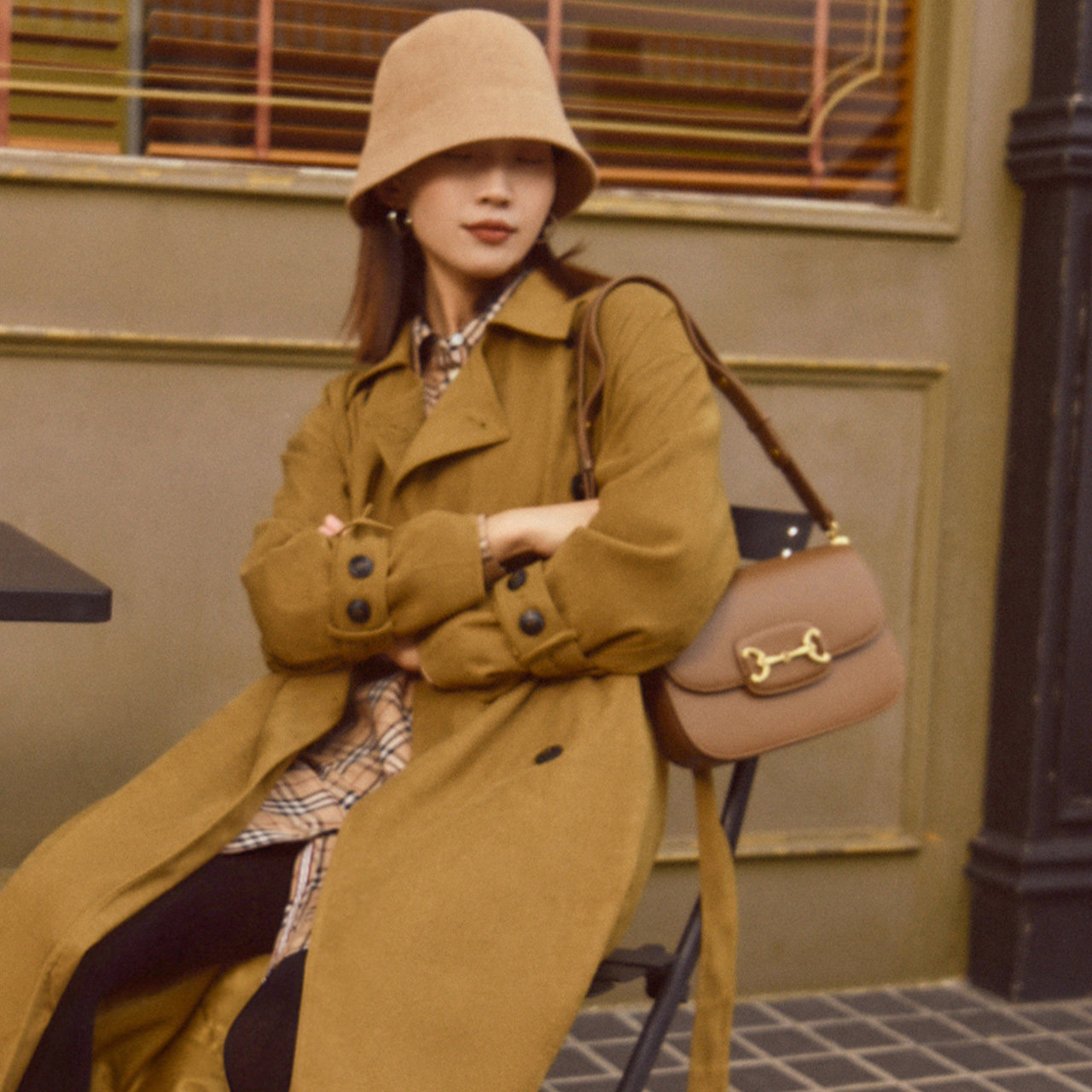 百丽单肩女2021秋新商场同款斜挎包 BELLE百丽箱包女士包袋