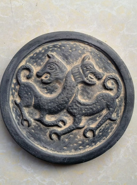 研学拓片素材瓦当拓印模具拓板