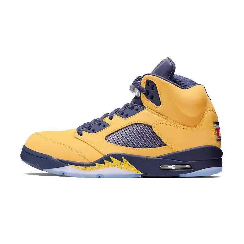 Air Jordan 5 AJ5 Michigan Black and Yellow 3M reflector 5 Tokyo limited CQ9541-704