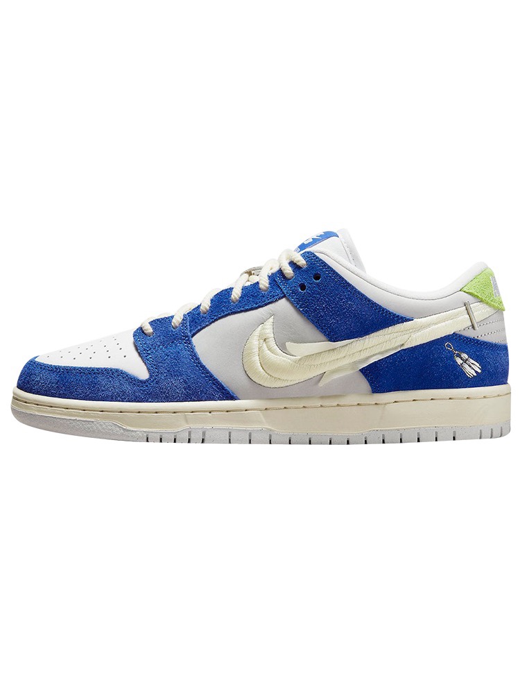 Nike SB Dunk x Fly Streetwear白兰花复古潮流休闲鞋 DQ5130-400 - 图3