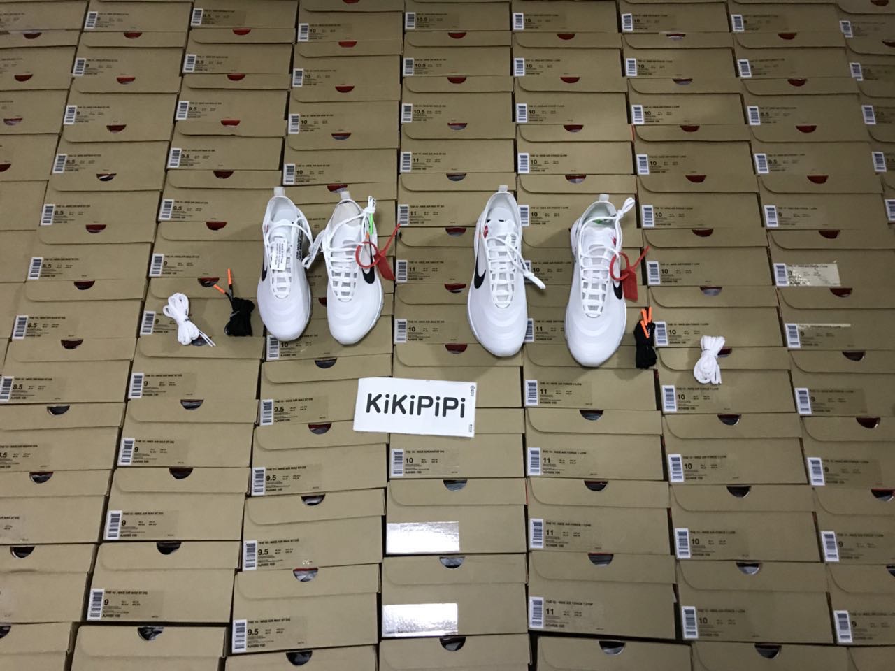 OFF-WHITE x NIKE Air Max 97 the ten OW 联名 子弹 AJ4585-100