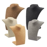 Ожерелье, стенд, подвеска, манекен головы, ювелирное украшение из грецкого ореха