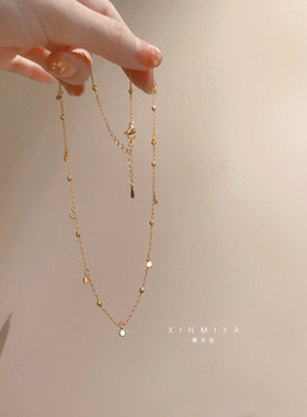 馨米娅基础款轻奢百搭气质项链