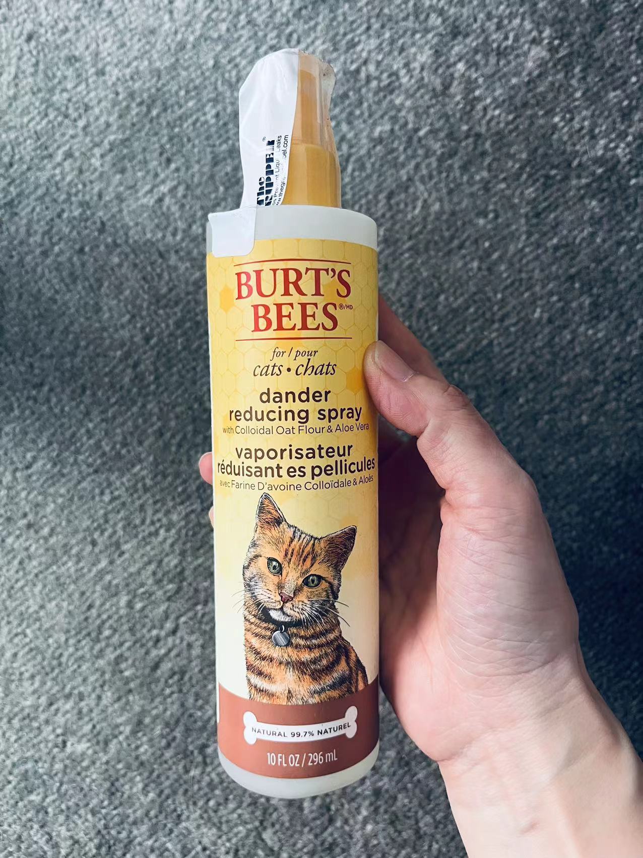 【现货】Burt's Bees小蜜蜂猫咪低敏洗发香波免洗喷雾湿巾-图0