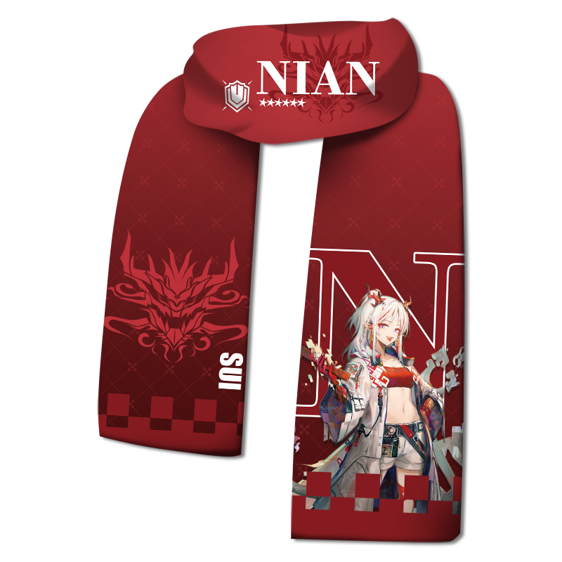 围巾冬季保暖陈阿米娅浊心斯卡蒂年明日动漫游戏周边方舟围脖 - 图0