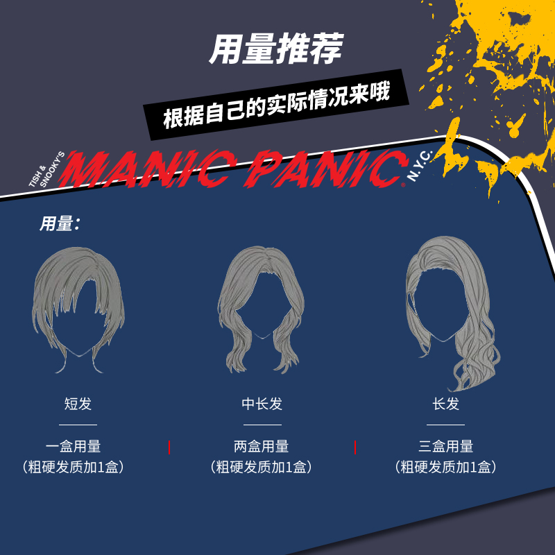 美国Manic panic纯植物漂发剂褪色剂MP漂发剂漂粉白金色40Vol - 图1