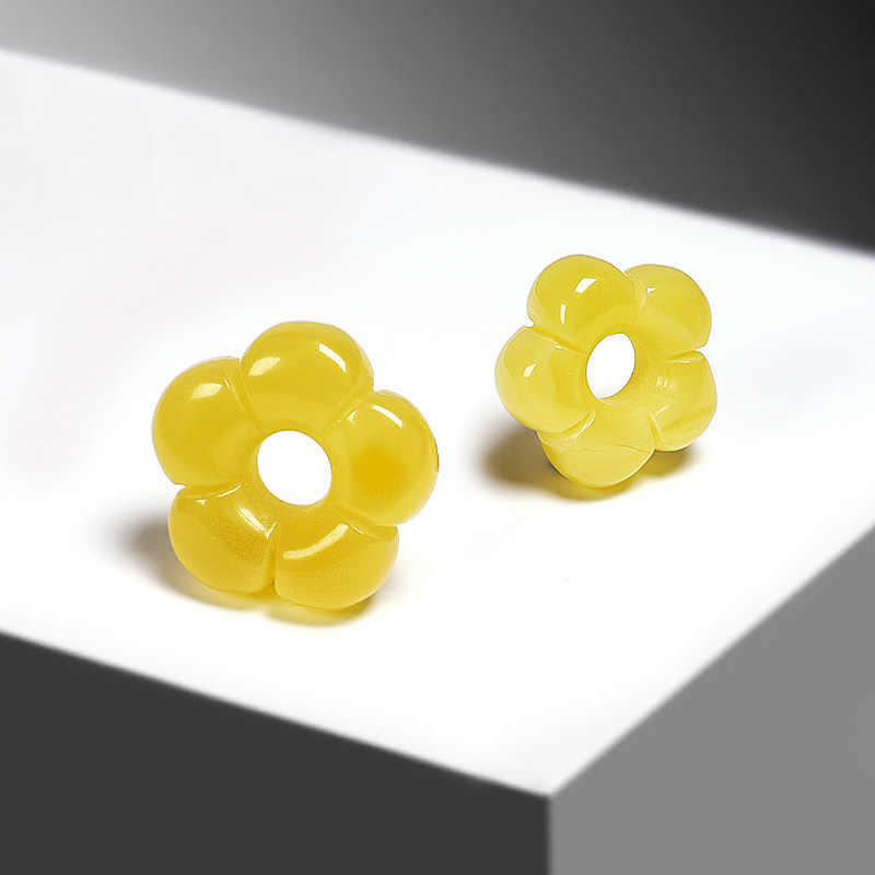 保真天然原矿蜜蜡五月花隔珠背云散珠跑环金刚百香籽菩提DIY配饰,淘宝优惠券,粉丝福利购,淘宝优惠卷