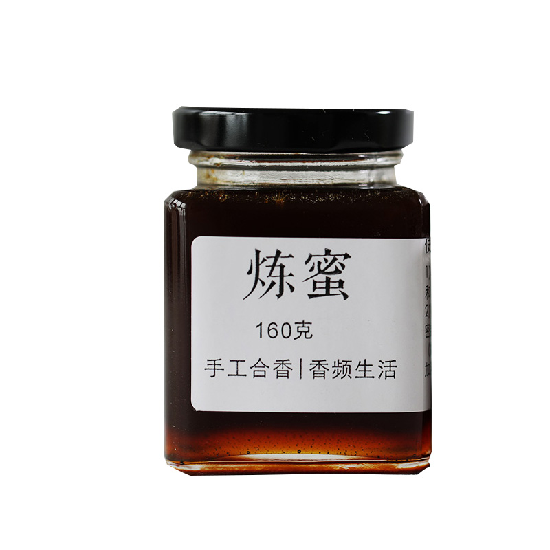 炼蜜传统手工炼制蜜丸香丸合剂黏稠熟蜜天然优质枣花蜂蜜香频-图3