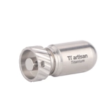 Титановый ремесленник на открытом воздухе Pure Titanium Водонепроницаемый склад порта EDC Склад оборудования склад дикий туристический герметичный склад