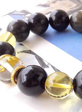 天然水晶手链包邮男款