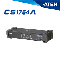 ATEN Line of goods CS1764A 4-mouth USB DVI Desktop KVM switcher with power spot