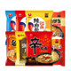 Instant noodles in bags mixed with authentic Samyang imported from Korea