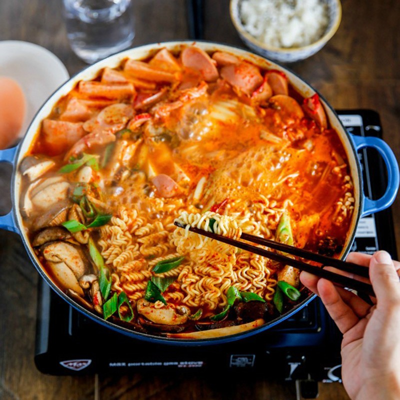 韩式部落火锅食材泡菜鱼饼年糕芝士泡面鱼饼福袋速食韩国料理材料