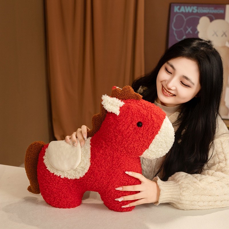 仿真国风小宝马抱枕毛绒玩具女生睡觉抱枕沙发客厅靠垫床上腰靠,淘宝优惠券,粉丝福利购,淘宝优惠卷