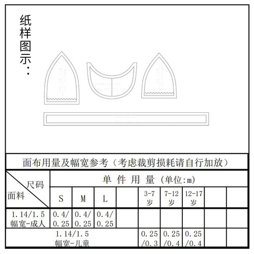沪小鹿服装裁剪纸样秋冬复古羊毛呢贝雷帽画家帽20P001 - 图2
