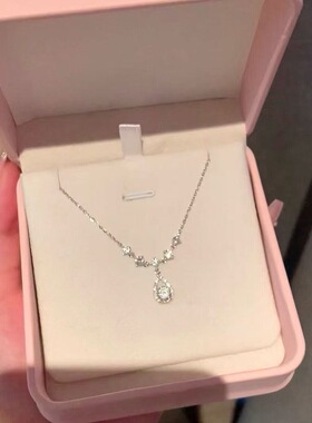 人鱼之泪项链女款新款轻奢高级吊坠生日礼物新年女友闺蜜