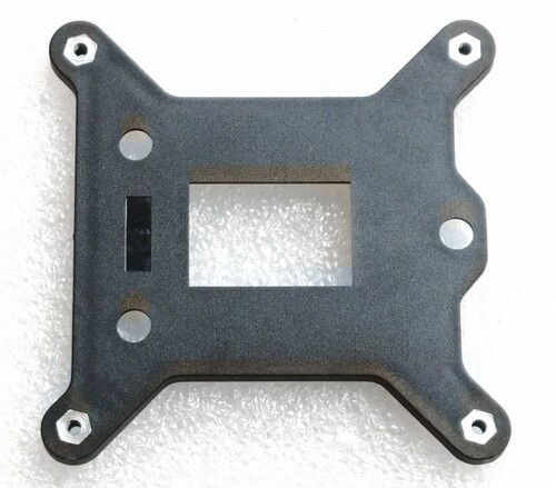115X 1151 1150 1155 1200背板 i3 i5 i7散热器底座 帖胶塑料底板 - 图0