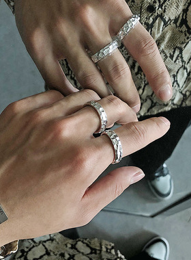 日韩小众设计师风格戒指