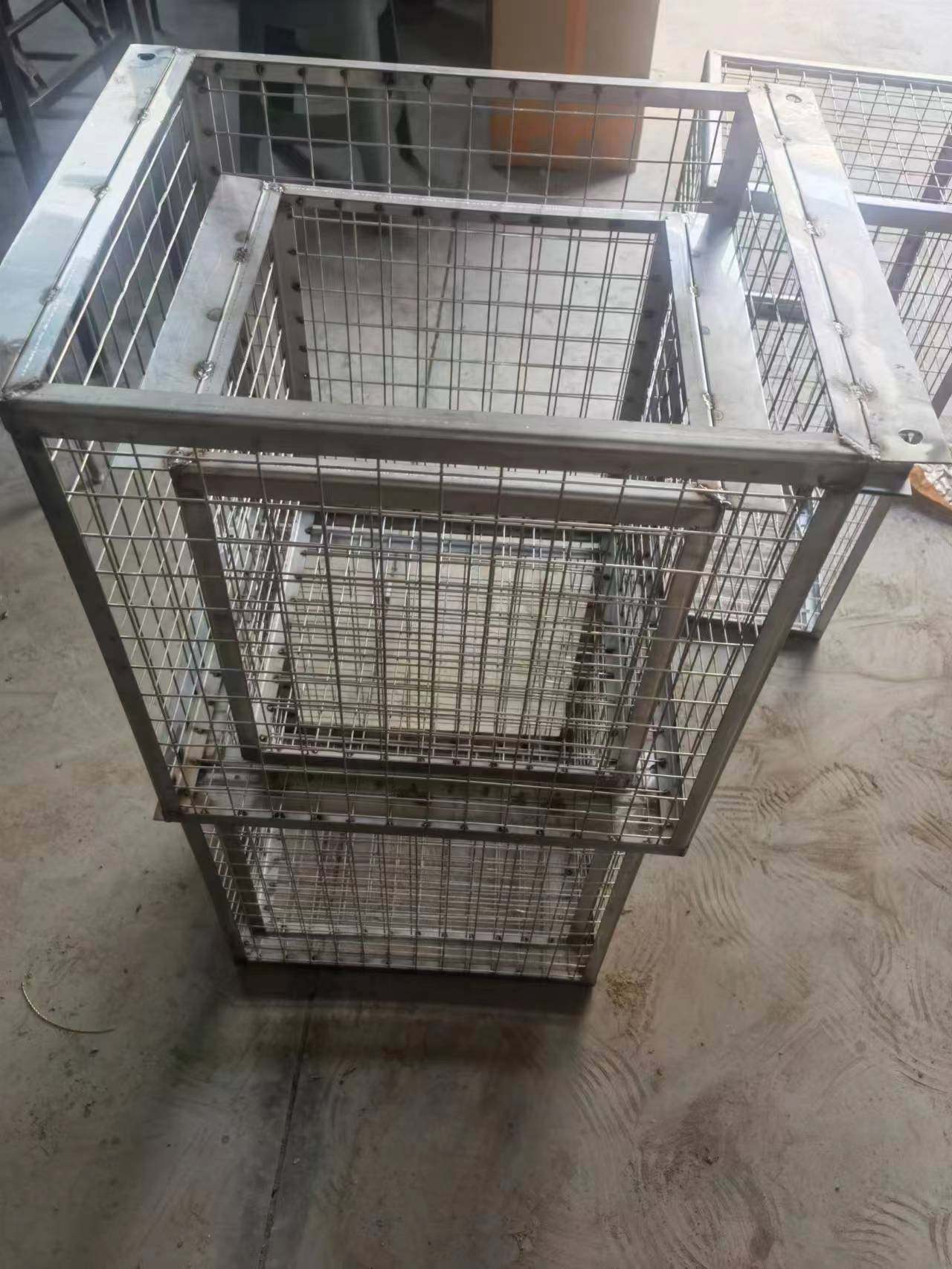 不锈钢外框热镀锌电焊网污水泵防护罩水泵笼潜水泵笼 泵罩子定制,淘宝优惠券,粉丝福利购,淘宝优惠卷