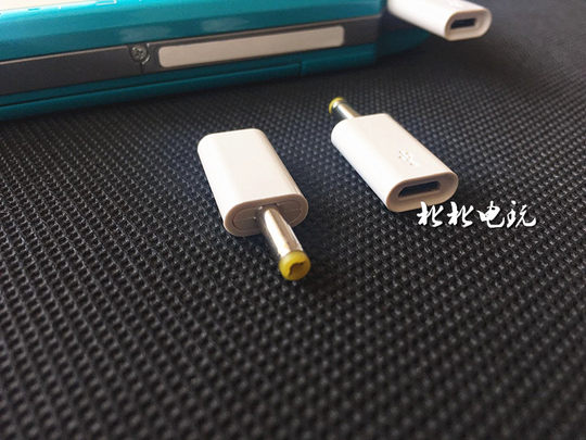 Micro USB母口转PSP充电转接头安卓线转psp1000/2000/3000充电线