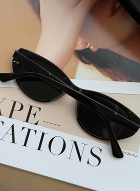 防紫外线猫眼复古板材偏光太阳镜