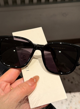 复古大框腮红偏光防紫外线墨镜女