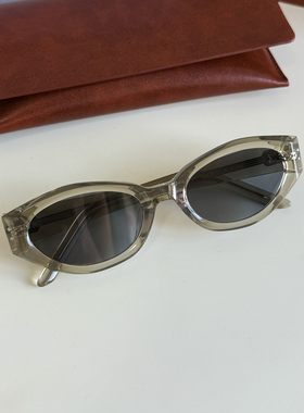 防紫外线猫眼复古女尼龙遮阳墨镜