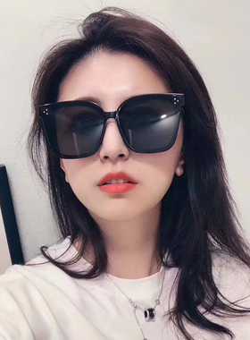 韩版时尚大框太阳镜网红街拍圆脸