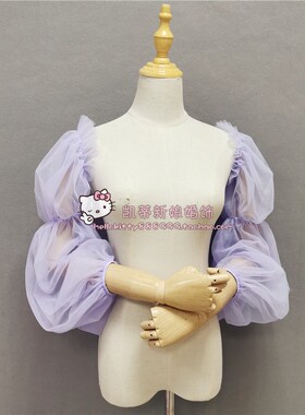 凯蒂新娘新款婚纱礼服配饰可拆卸