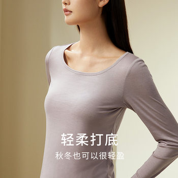 Jinsanta 100% mulberry silk muscle base warm half turtleneck ດູໃບໄມ້ລົ່ນແລະລະດູຫນາວ base silk base shirt ສໍາລັບແມ່ຍິງ