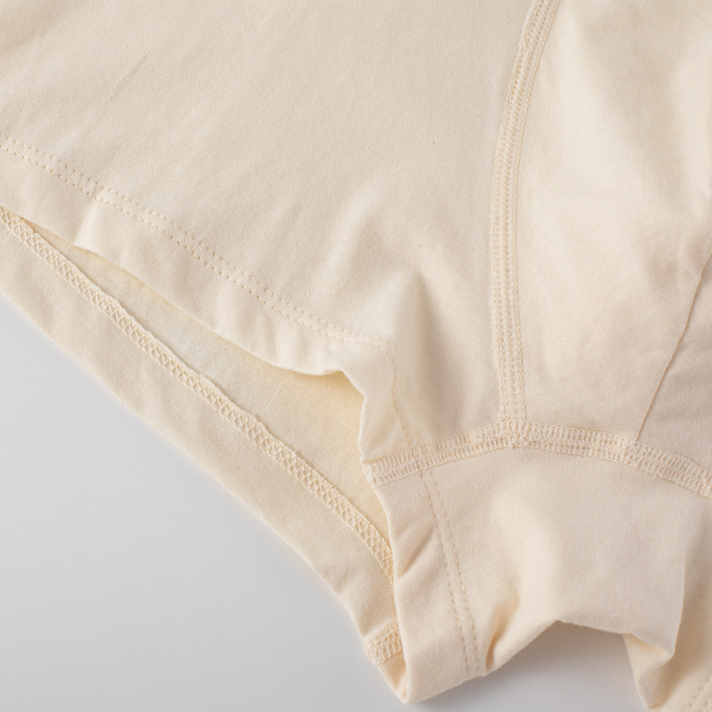 小亘棉三百男士平角内裤100%棉本白原色汗布纯棉全棉面料四角裤头,淘宝优惠券,粉丝福利购,淘宝优惠卷