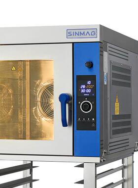 新麦商用食品热风炉SM3-705E+WR16E-ZH烘焙现烤组合设备可配