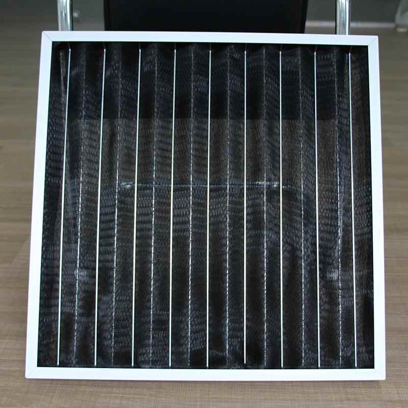 Nylon mesh filter Aluminum frame stainless steel air conditioning chassis filter No partition primary effect plate filter
