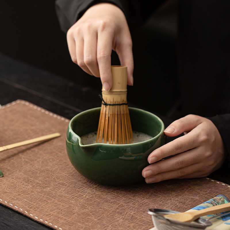 Teaware glassware set Baixiqing imitation Song Dynasty accessories tea snacks ceramic tea filter eight tea bowls standing tea set tea tea