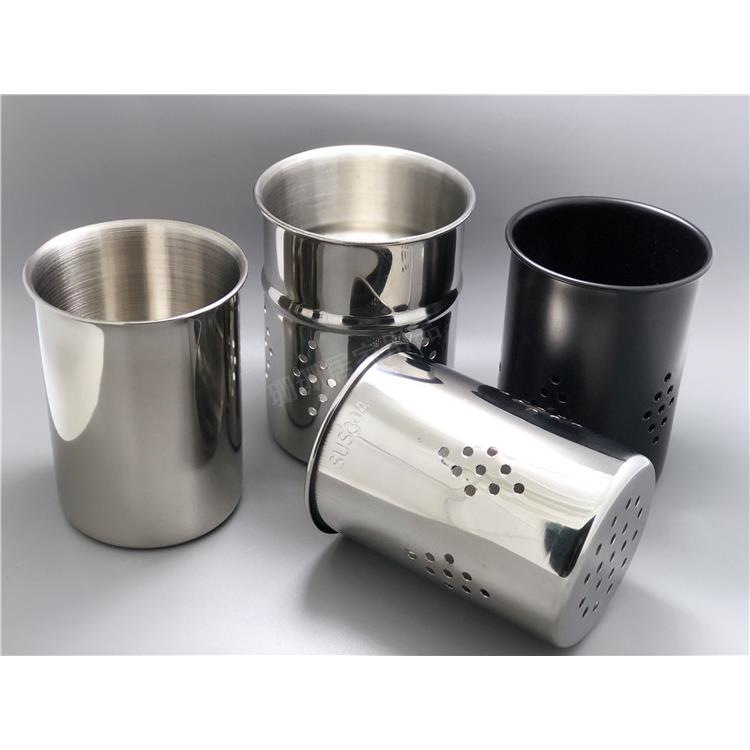 304 stainless steel chopstick barrel basket wall-mounted chopstick cage storage bucket drain kitchen household storage rack chopstick cage 88