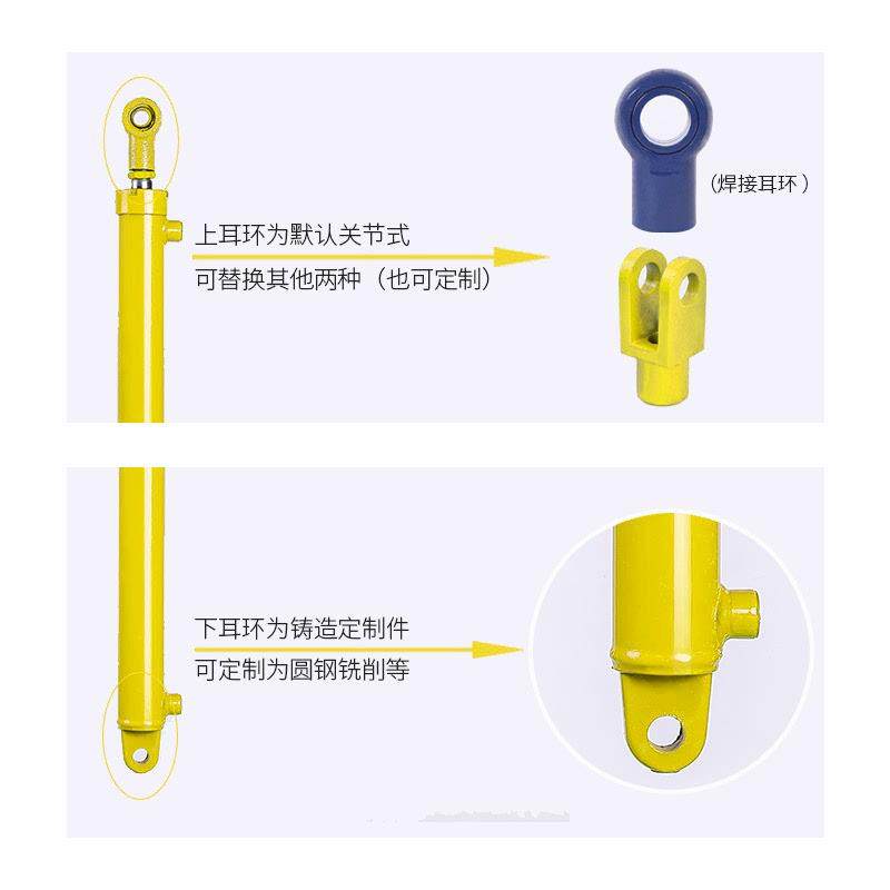 液压油缸50缸径3吨双向缸铲车升降机压力机油顶吊车改装油缸油顶,淘宝优惠券,粉丝福利购,淘宝优惠卷