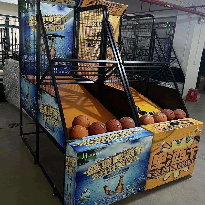 Indoor entertainment equipment, shooting machine, game hall, video game city, foldable coin-operated electronic arcade for adults and children