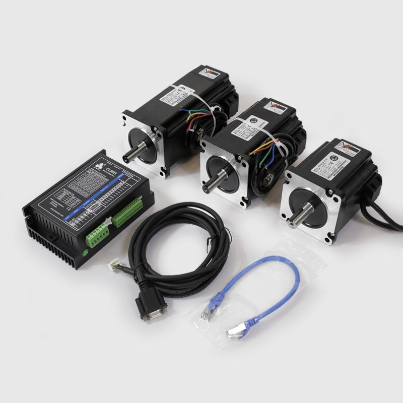 厂家直供86闭环电机配CL86R伺服驱动器带RS485通讯电机套装全新 - 图3