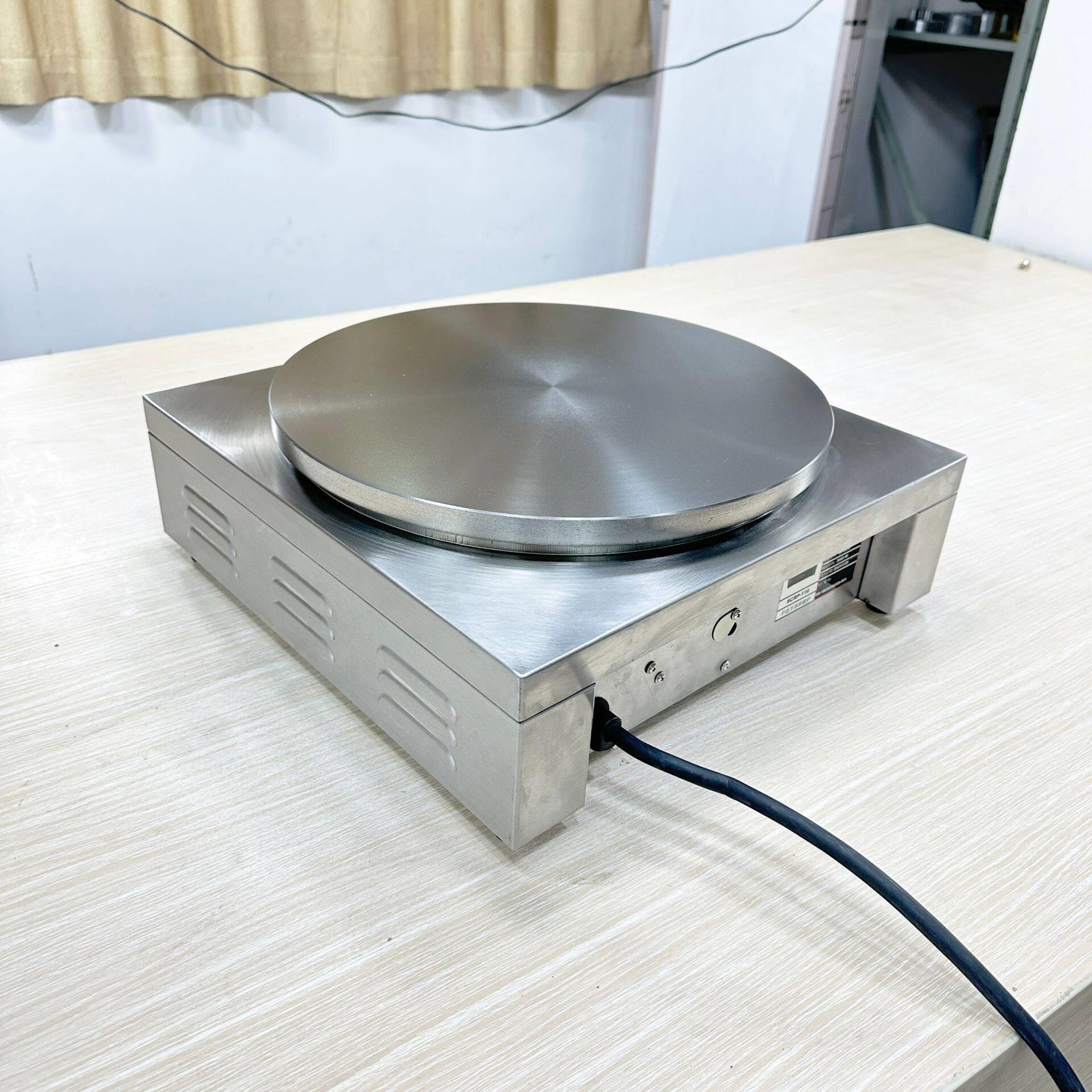 Guangzhou's first commercial pancake and fruit machine stainless steel electric pancake oven Indian flying pancake non-stick pan pancake machine