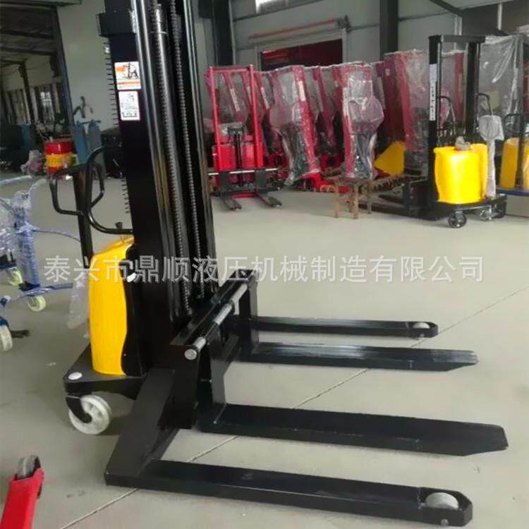 1 ton 1.5 ton 2 ton semi-electric stacker widened and lengthened semi-automatic stacker handling loading and unloading truck electric hydraulic