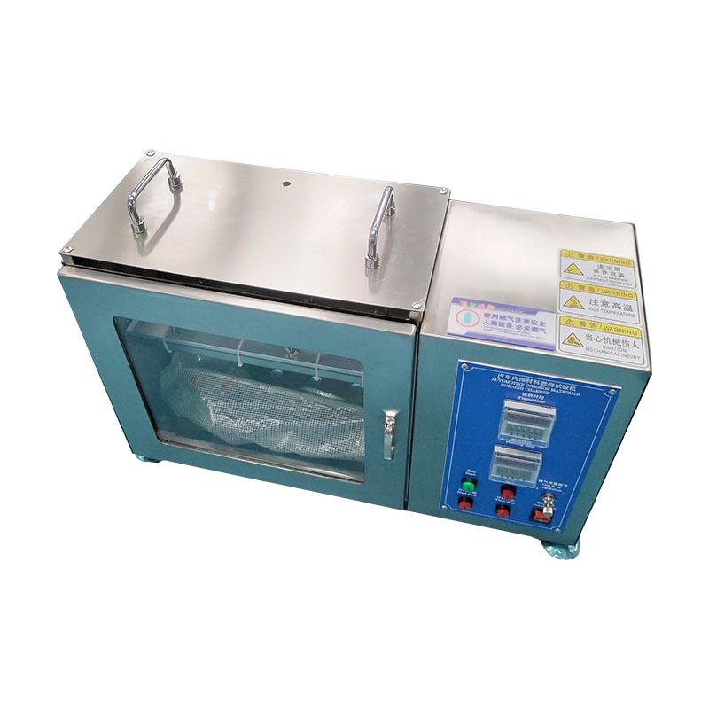 Automotive interior combustion test machine integrated chassis plastic material combustion instrument ready-made automatic ignition gas supply