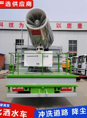 多功能绿化雾炮洒水车大型12方道路养护建筑工地抑尘雾炮洒水车
