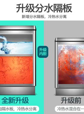 过开滤数不锈钢电热烧水机全动水器餐厅宿舍自厨房商用显热水机