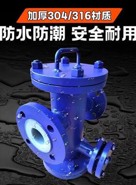SBLF46衬氟过滤器全通径衬四氟篮式过滤器耐腐蚀