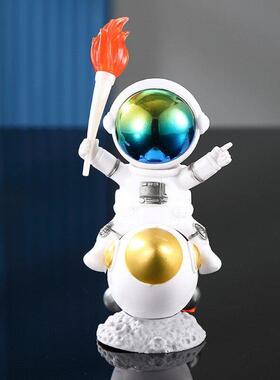 宇航员小摆件太空人模型手办玩具创意生日礼物车载桌面家居装饰品